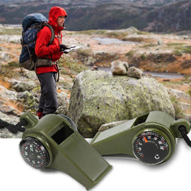 Multifunctional Whistle Compass
