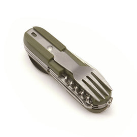 Multifunction Stainless Steel Knife With LED Light
